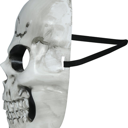 Halloween Masker Wit Skelet