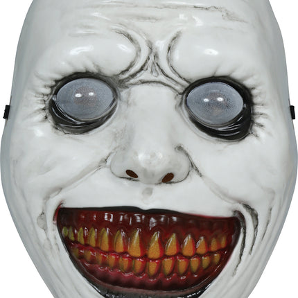 Halloween Masker Wit Bebloede Mond