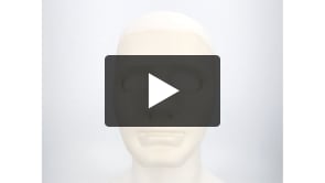 Naamio pantomiimi Teatteri valkoinen