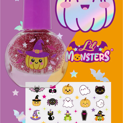 Halloween-kynsitarrat: Lasten hirviöt
