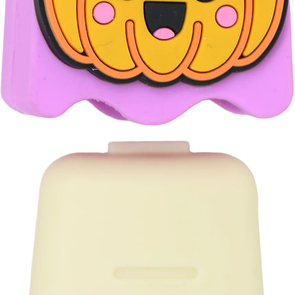 Halloween-huulivoide lapsille: kurpitsajäätelö