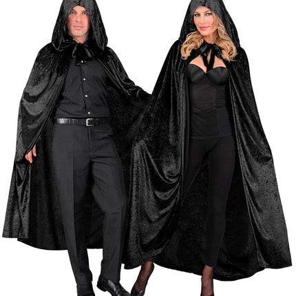 MUSTA SAMETTIVIITTA HUPULLA 140 CM