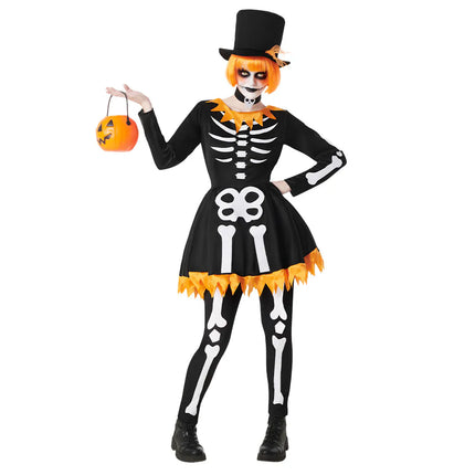 Aikuisten puku: Funky skeleton