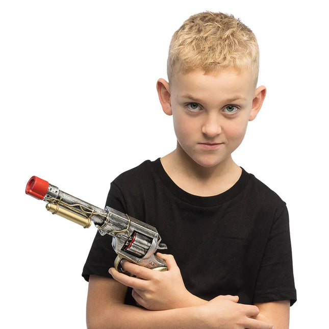 Goud Nep Pistool Steamcarbine 30cm
