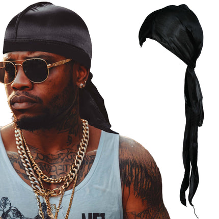 Musta Bandana polyesteri