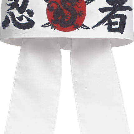 Karate otsanauha valkoinen punainen