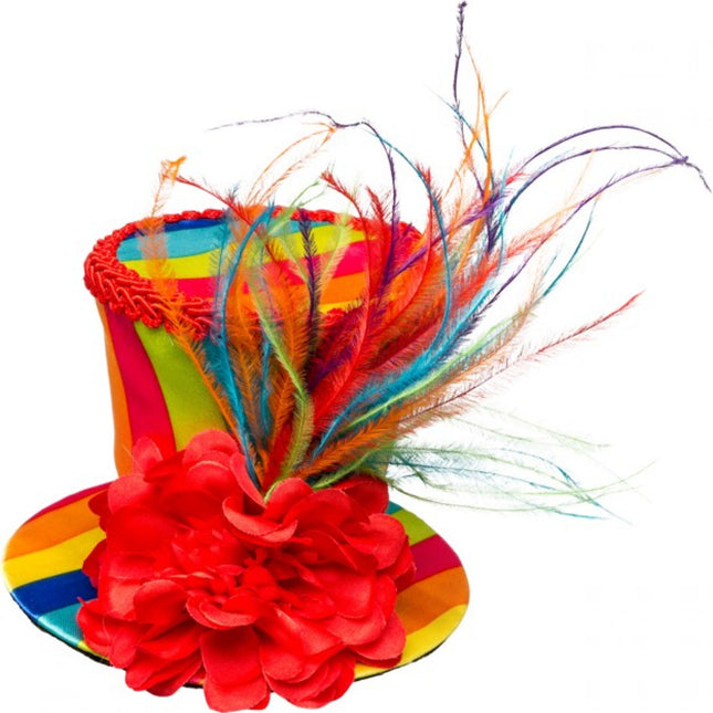 Mini klovni hattu värillinen