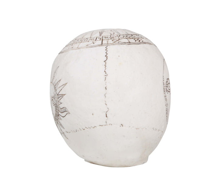 Halloween pöydän koriste Kallo 20cm