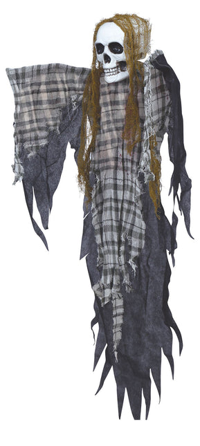 Halloween nukke luuranko ruudullinen 1.2m