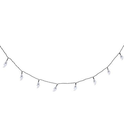 Halloween valo seppele LED aaveet 1.55m