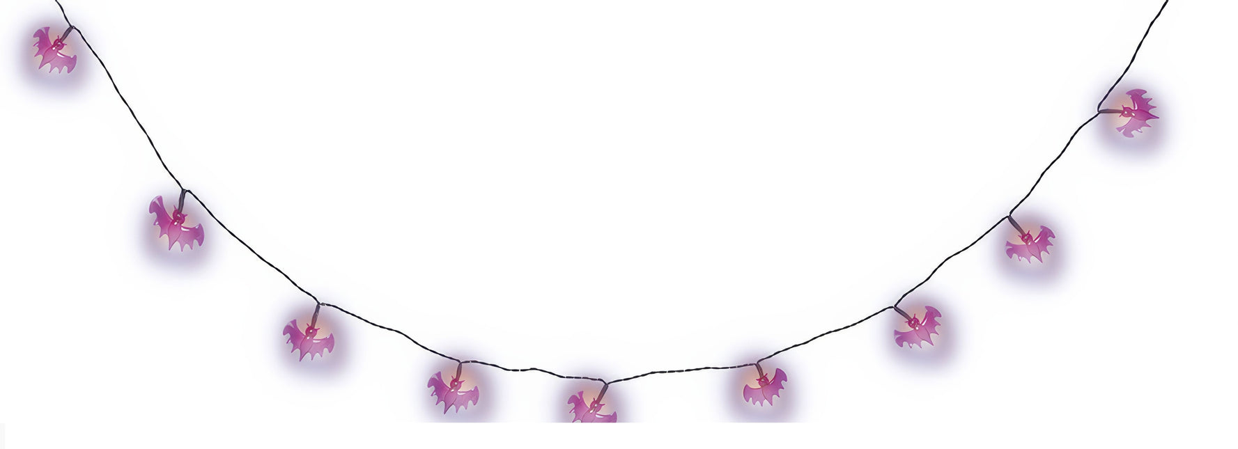 Halloween Light Garland LED lepakot 1.55m