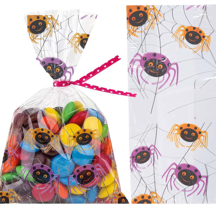 Juhlapussit Hämähäkit 28cm 20kpl