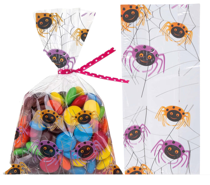 Juhlapussit Hämähäkit 28cm 20kpl