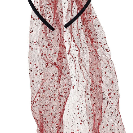 Punainen hiusnauha paholainen huntu