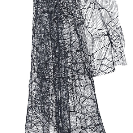 Violetti musta hiusnauha huntu