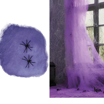 Violetti hämähäkinseitti 60g