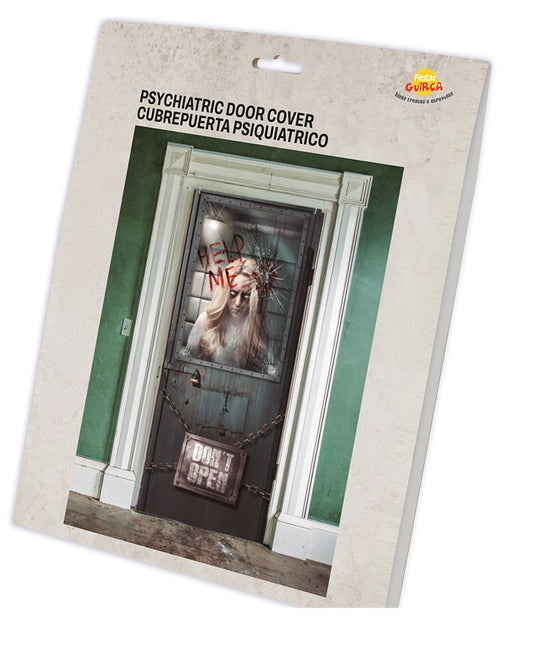 Halloween ovi juliste psykiatrinen 120cm x 79cm