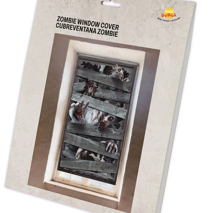 Halloween ikkuna sisustus Zombies