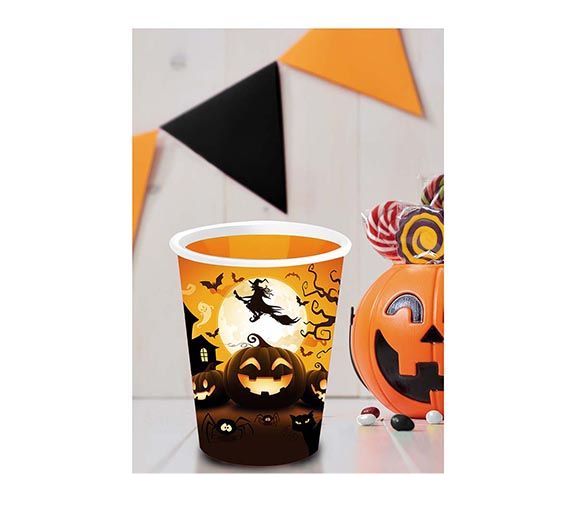Halloween kupit kurpitsa 240ml 6kpl