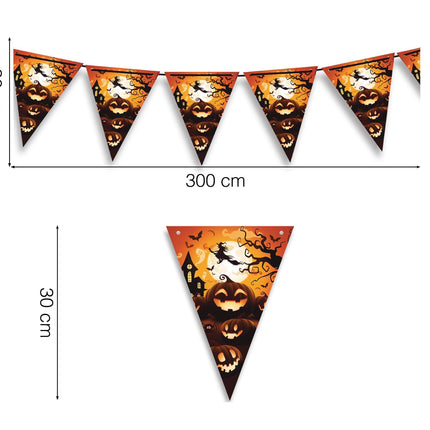 Halloween Garland kurpitsat 3m