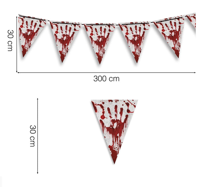 Halloween Garland Blood 3m