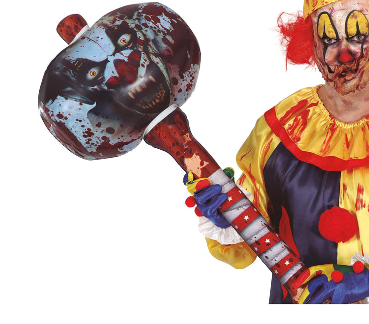 Halloween väärennös vasara puhallettava 90cm