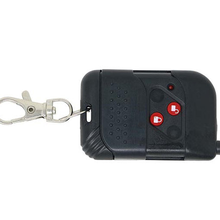 Savukone, jossa on valo ja kaukosäädin