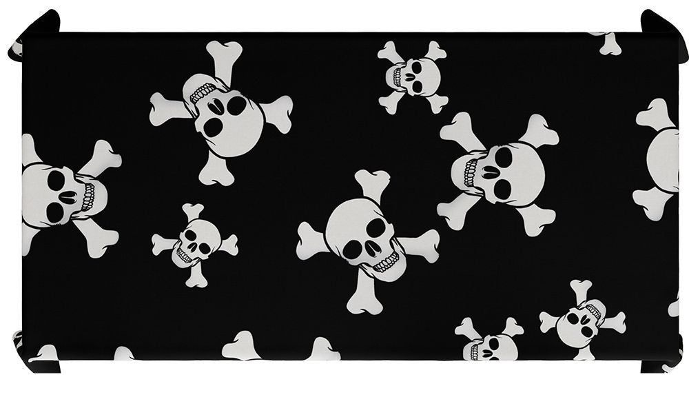 Halloween pöytäliina pääkallo 2.74m