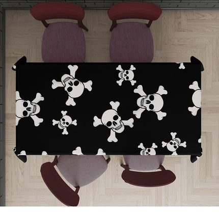 Halloween pöytäliina pääkallo 2.74m