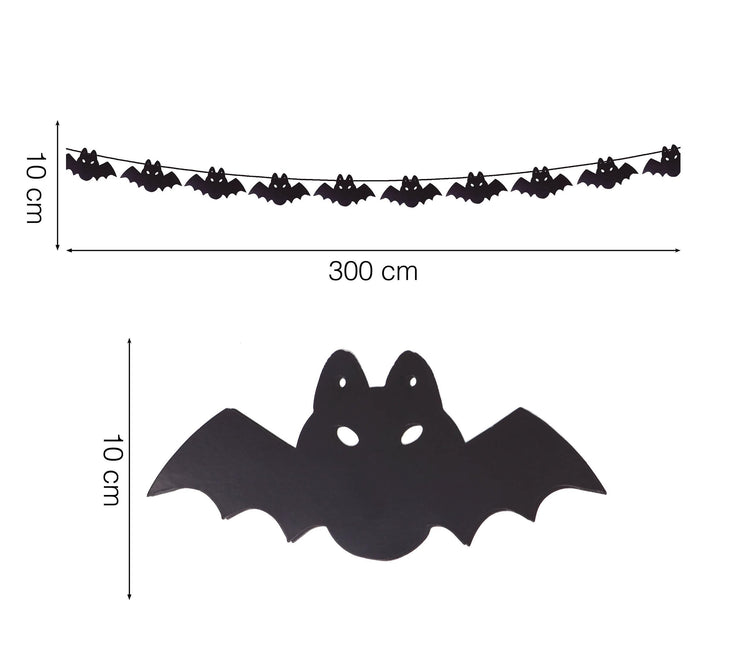 Halloween Garland lepakko 3m