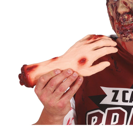 Halloween väärennetty käsi haavat 25cm