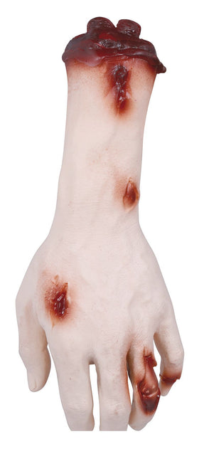 Halloween väärennetty käsi haavat 25cm