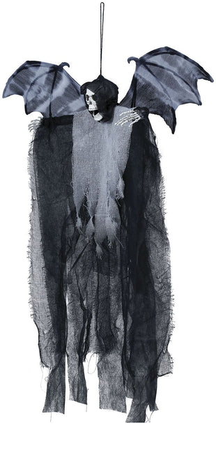 Halloween nukke luuranko siivillä 60cm