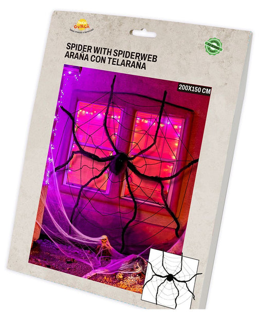 Väärennetty hämähäkinseitti 2m