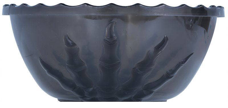 Musta Halloween pöydän koristelu luuranko käsi kulho