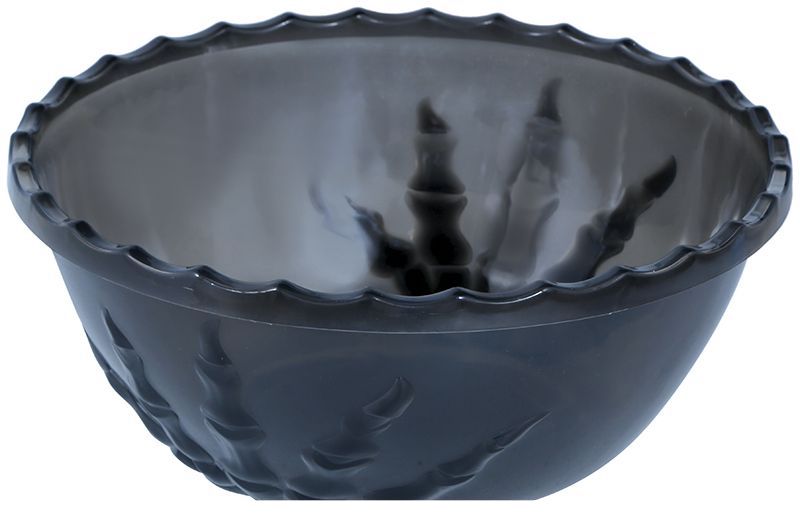 Musta Halloween pöydän koristelu luuranko käsi kulho