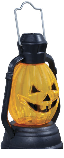 Halloween pöydän koriste kurpitsa lyhty 10cm