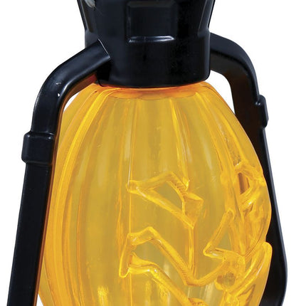 Halloween pöydän koriste kurpitsa lyhty 10cm