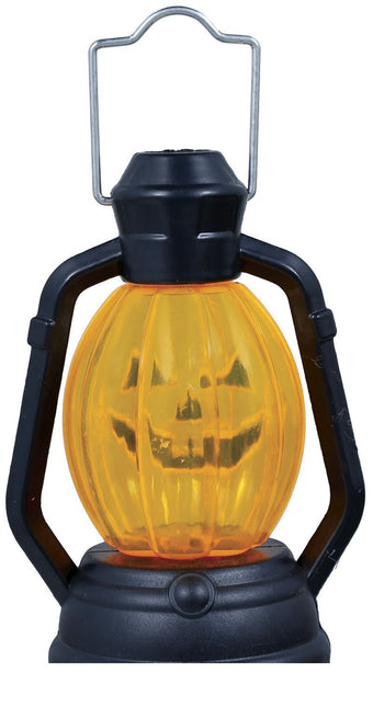 Halloween pöydän koriste kurpitsa lyhty 10cm