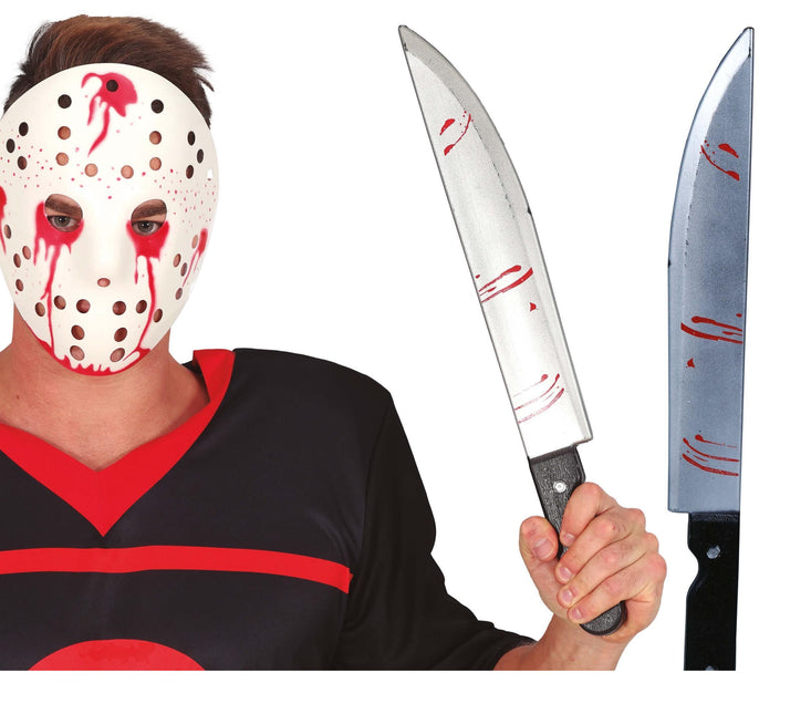 Halloween tekaistu Machete verellä 45cm