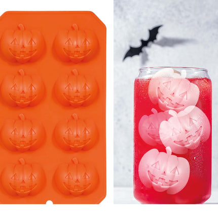 Halloween Jäämuotti Kurpitsat 22cm 8 kpl