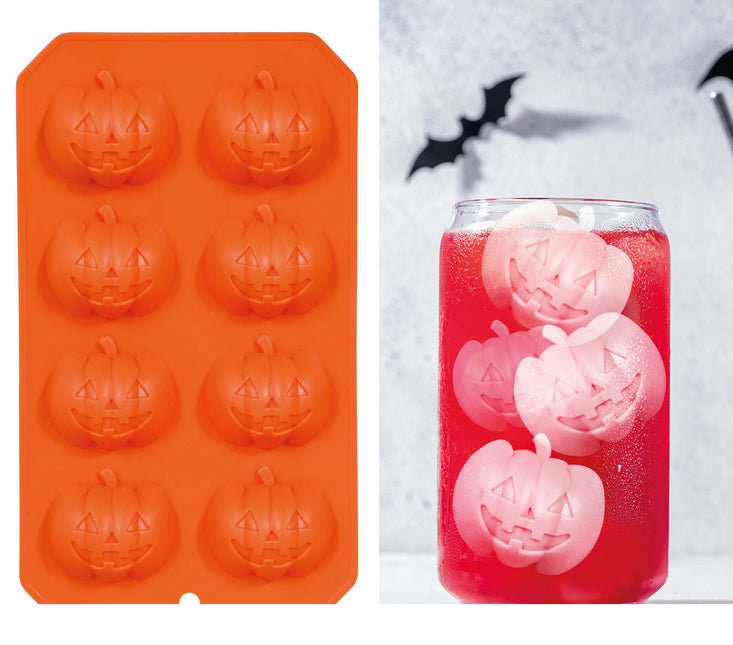 Halloween Jäämuotti Kurpitsat 22cm 8 kpl