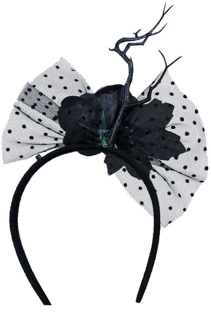 Päänauha Kukka ja huntu