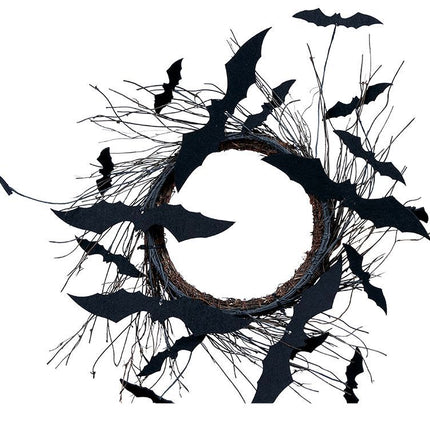 Halloween kruunu lepakot 30cm