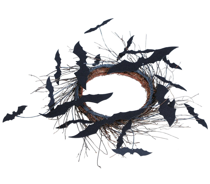 Halloween kruunu lepakot 30cm