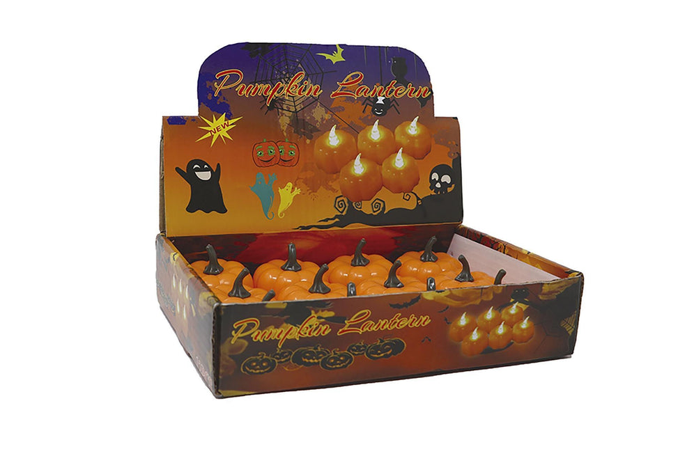 Halloween pöytä koristelu kurpitsa valo