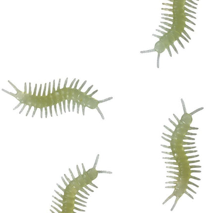 Pöydän koriste tuhatjalkaiset hehkuvat pimeässä 6cm 8kpl