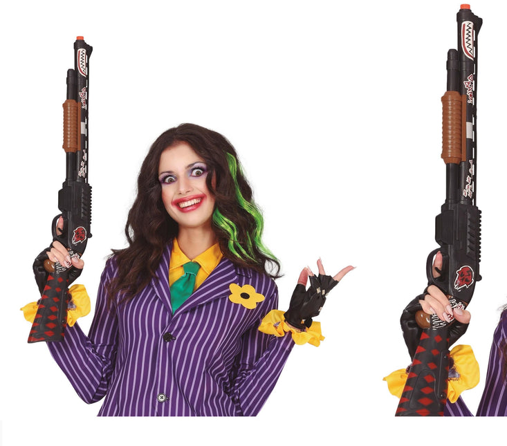 Halloween väärennetty ase 65cm