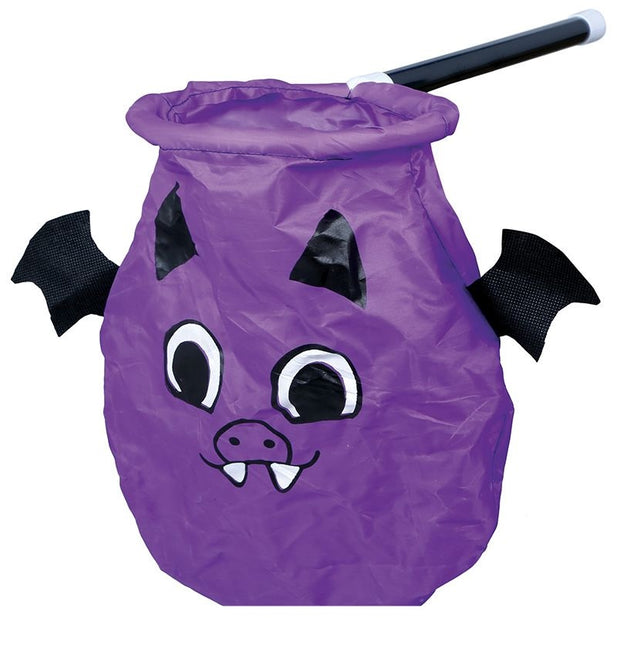 Violetti Halloween karkkia laukku Bat