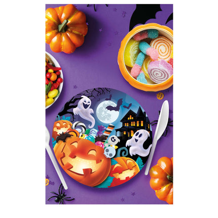 Halloween lautaset Kurpitsat 23cm